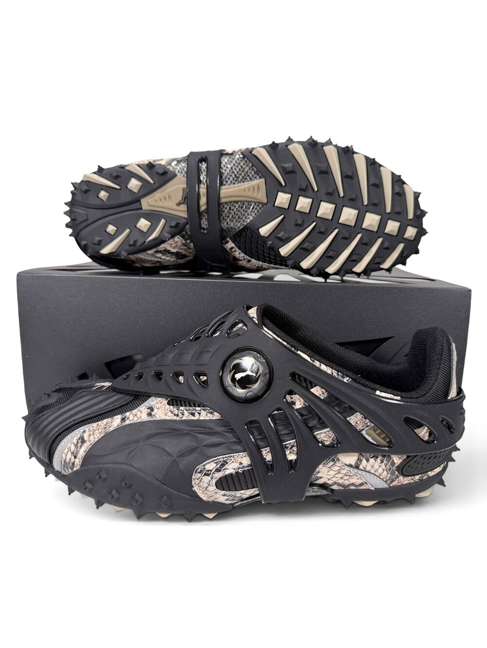 PUMA x A$AP ROCKY Mostro Gabbia Snake Sneaker ASAP 403025 Men's Shoe Size 10.5